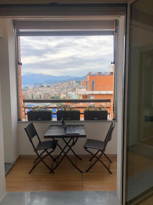 Attico Nelle Torri Di Fiumara Apartment Генуа Екстериор снимка