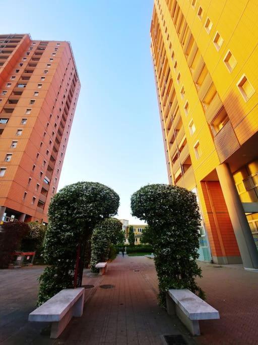 Attico Nelle Torri Di Fiumara Apartment Генуа Екстериор снимка